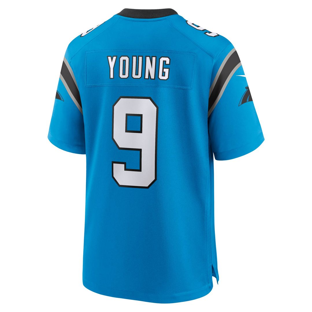 Carolina Panthers Bryce Young Nike Blue Alternate Game Jersey - product image 3