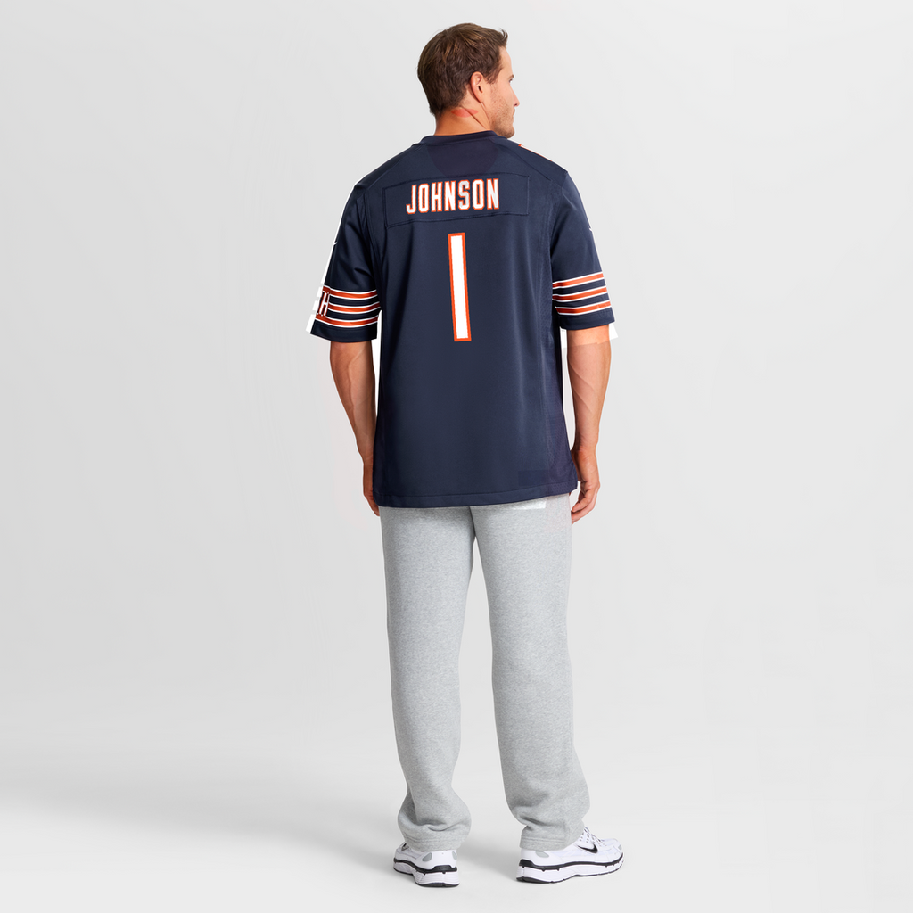 Chicago Bears Jaylon Johnson Nike Navy Game Jersey - product image 8