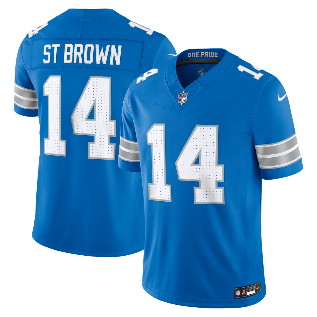 Detroit Lions Amon-Ra St. Brown Nike Black Alternate Vapor F.U.S.E. Stitched Limited Jersey - product image 7
