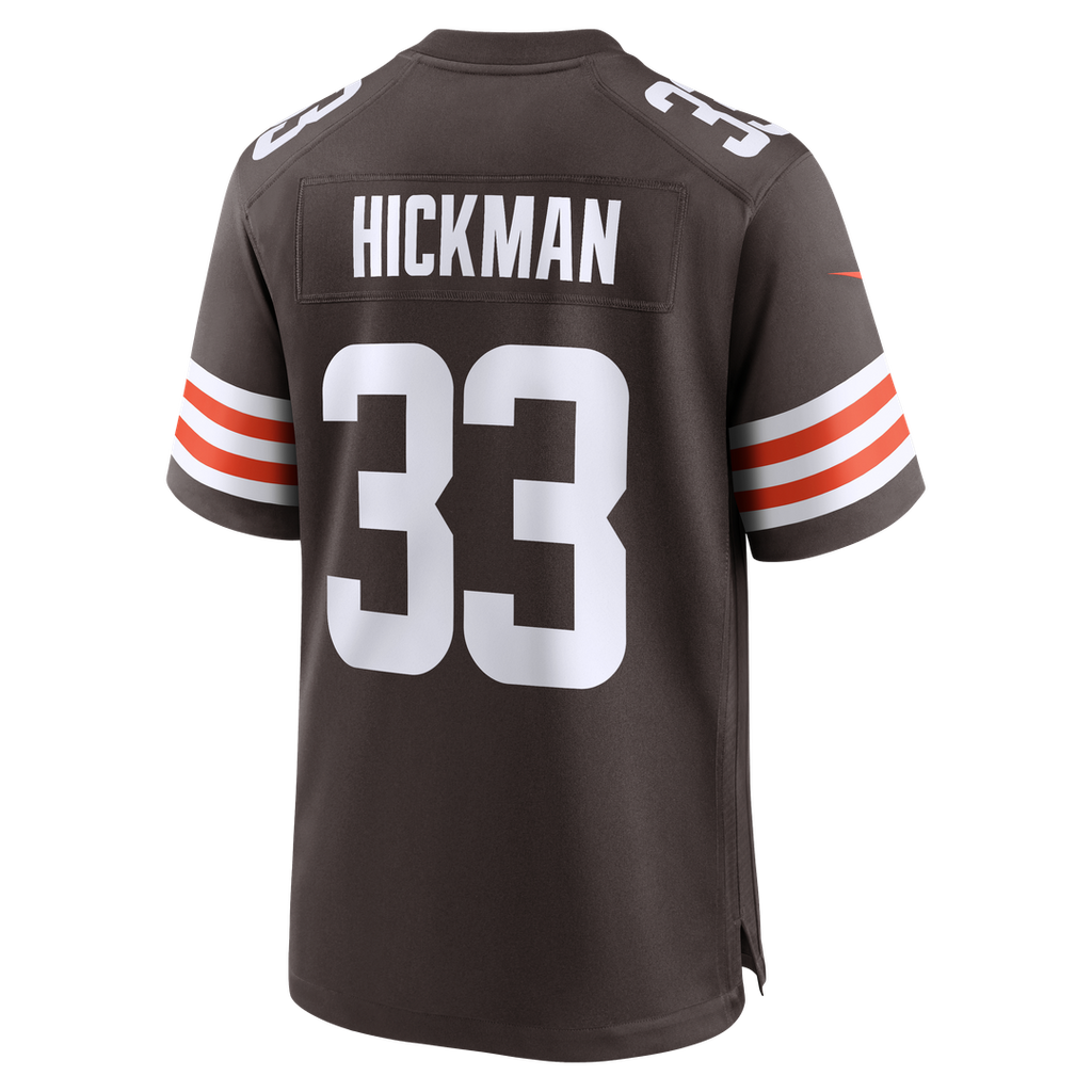 Cleveland Browns Ronnie Hickman Nike Brown Team Game Jersey - product image 3