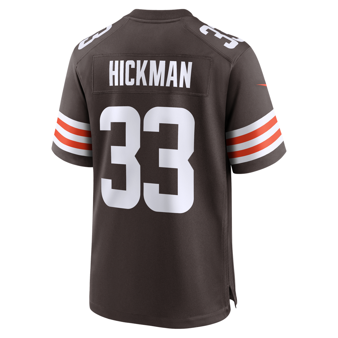 Cleveland Browns Ronnie Hickman Nike Brown Team Game Jersey - product image 3