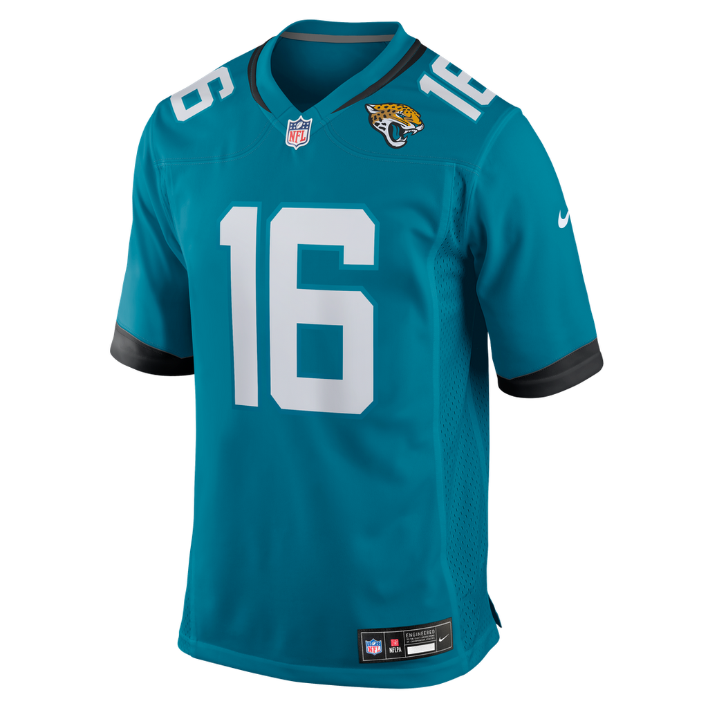 Jacksonville Jaguars Trevor Lawrence Nike Teal Game Jersey - product image 2