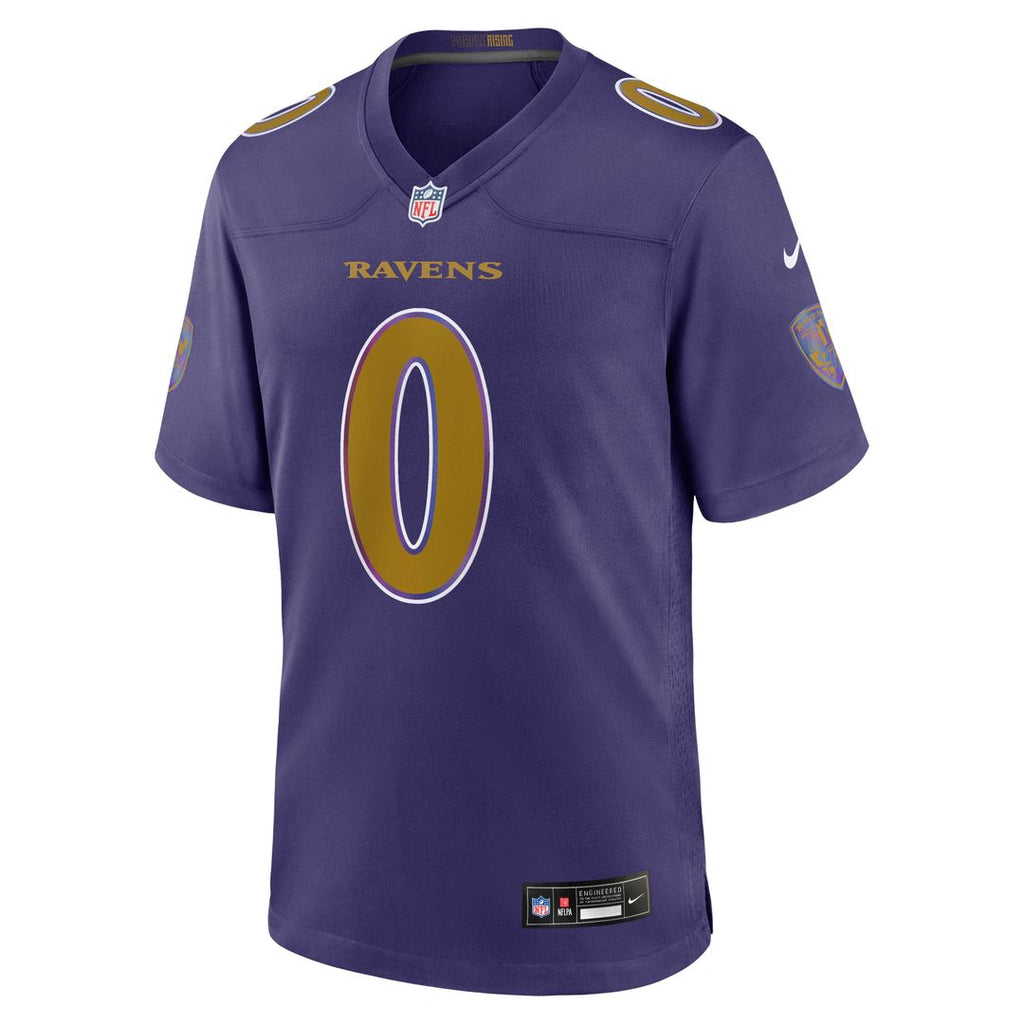 Baltimore Ravens Roquan Smith Nike Purple Alternate Game Jersey - product image 2
