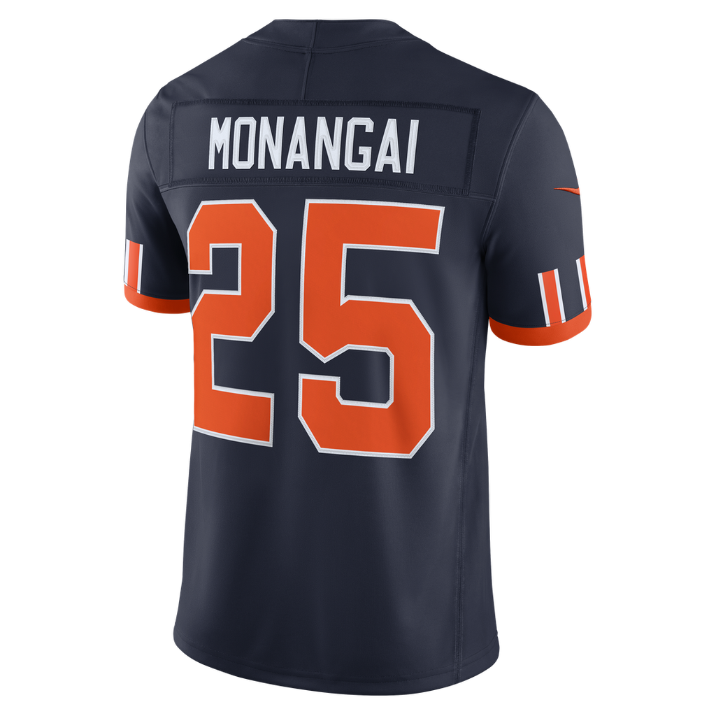 Chicago Bears Kyle Monangai Nike Navy 2026 Rivalries Collection Stitched Limited Jersey - product image 3
