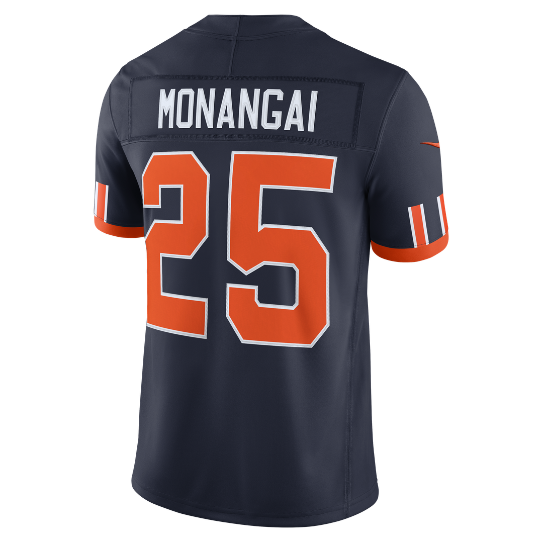 Chicago Bears Kyle Monangai Nike Navy 2026 Rivalries Collection Stitched Limited Jersey - product image 3