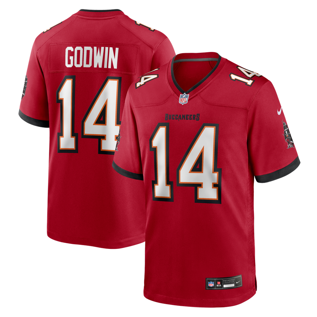 Tampa Bay Buccaneers Chris Godwin Nike Red Game Jersey - product image 1