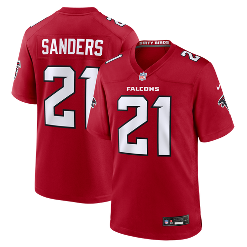 Atlanta Falcons Deion Sanders Nike Red Retired Player Game Jersey - product image 1
