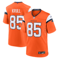 Denver Broncos Lucas Krull Nike Orange Team Game Jersey - product image 1