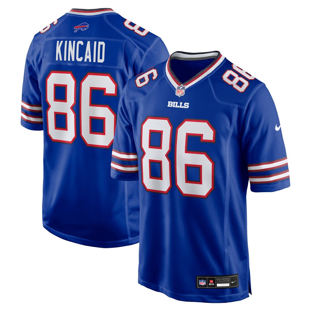 Buffalo Bills Dalton Kincaid Nike Gray Nickel City Game Jersey - product image 7