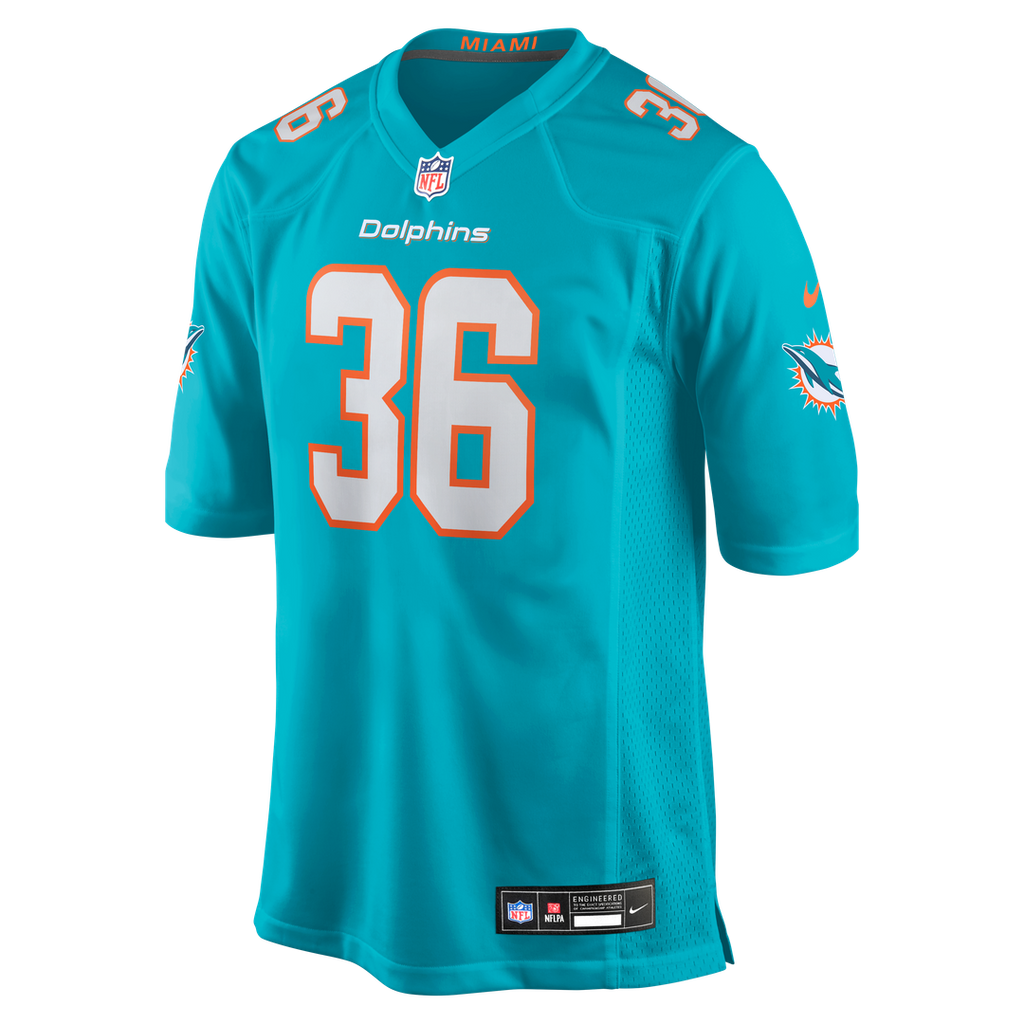 Miami Dolphins Storm Duck Nike Aqua Game Jersey - product image 2