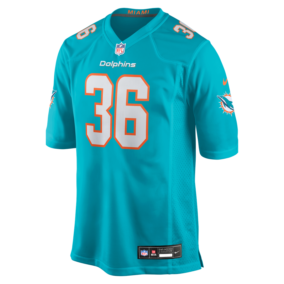 Miami Dolphins Storm Duck Nike Aqua Game Jersey - product image 2