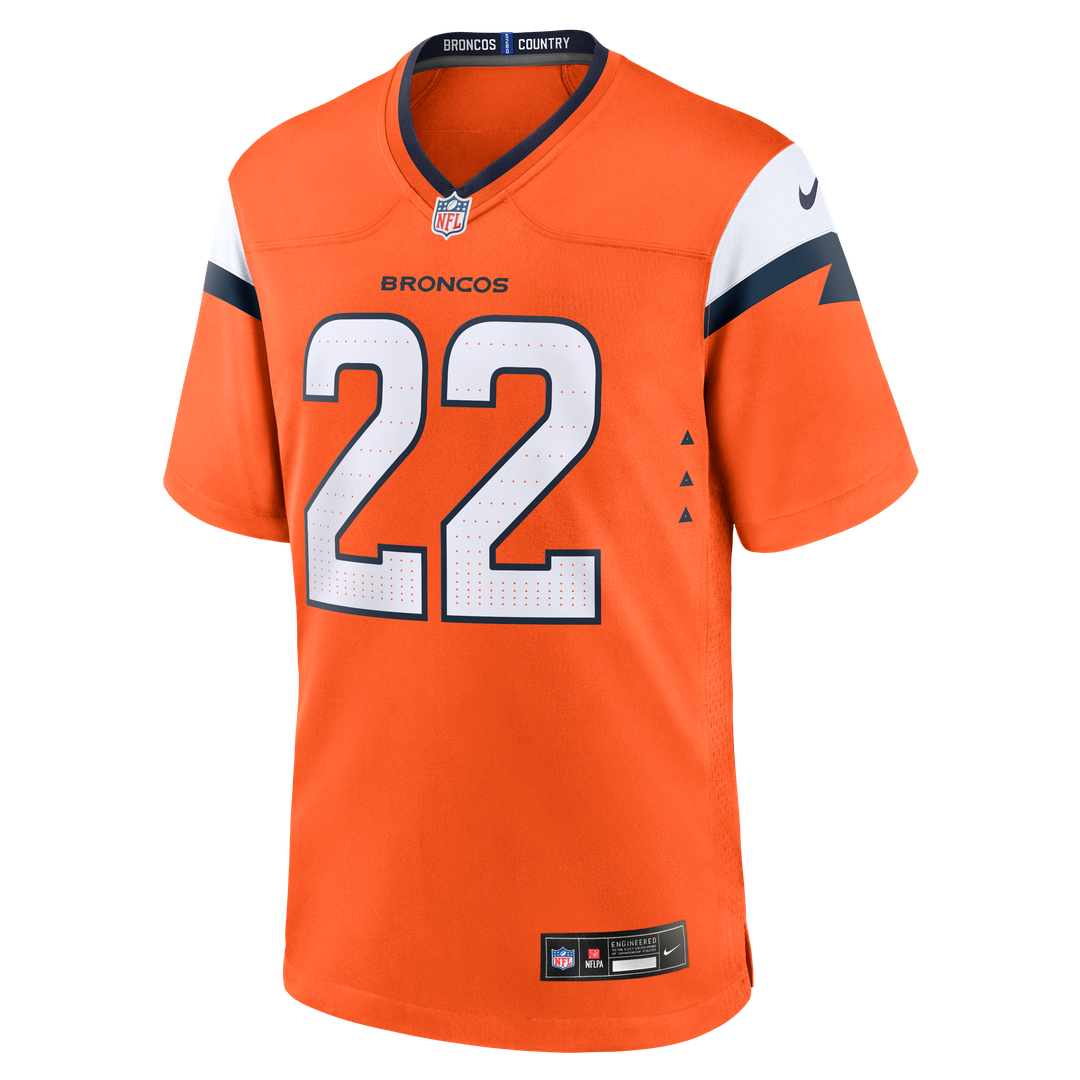 Denver Broncos Brandon Jones Nike Orange Team Game Jersey - product image 2