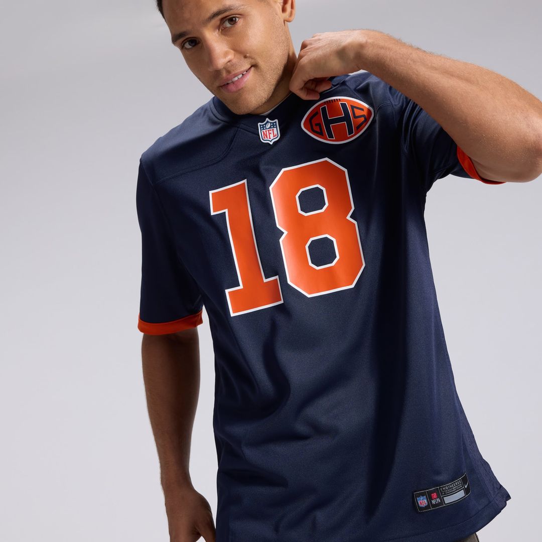 Chicago Bears Caleb Williams Nike Navy 2026 Rivalries Collection Game Jersey - product image 10