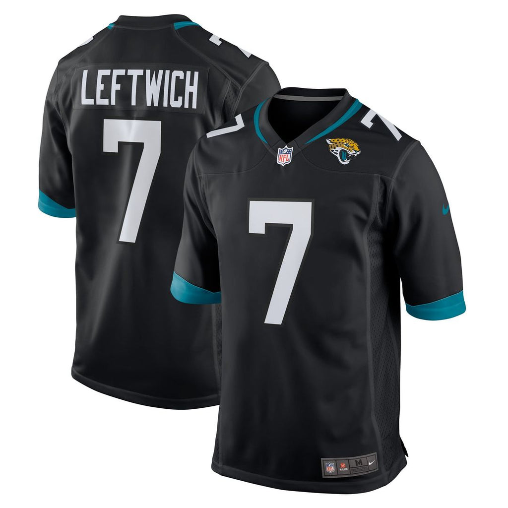 Jacksonville Jaguars Byron Leftwich Nike Black Retired Player Alternate Game Jersey - product image 1