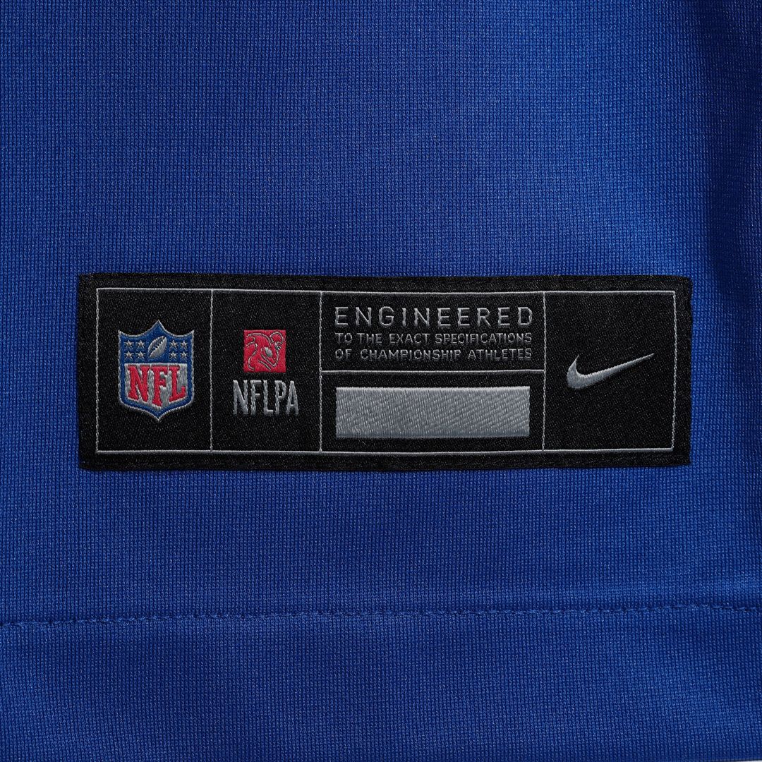 New York Giants Number 1 Groom Nike Royal Game Jersey - product image 6