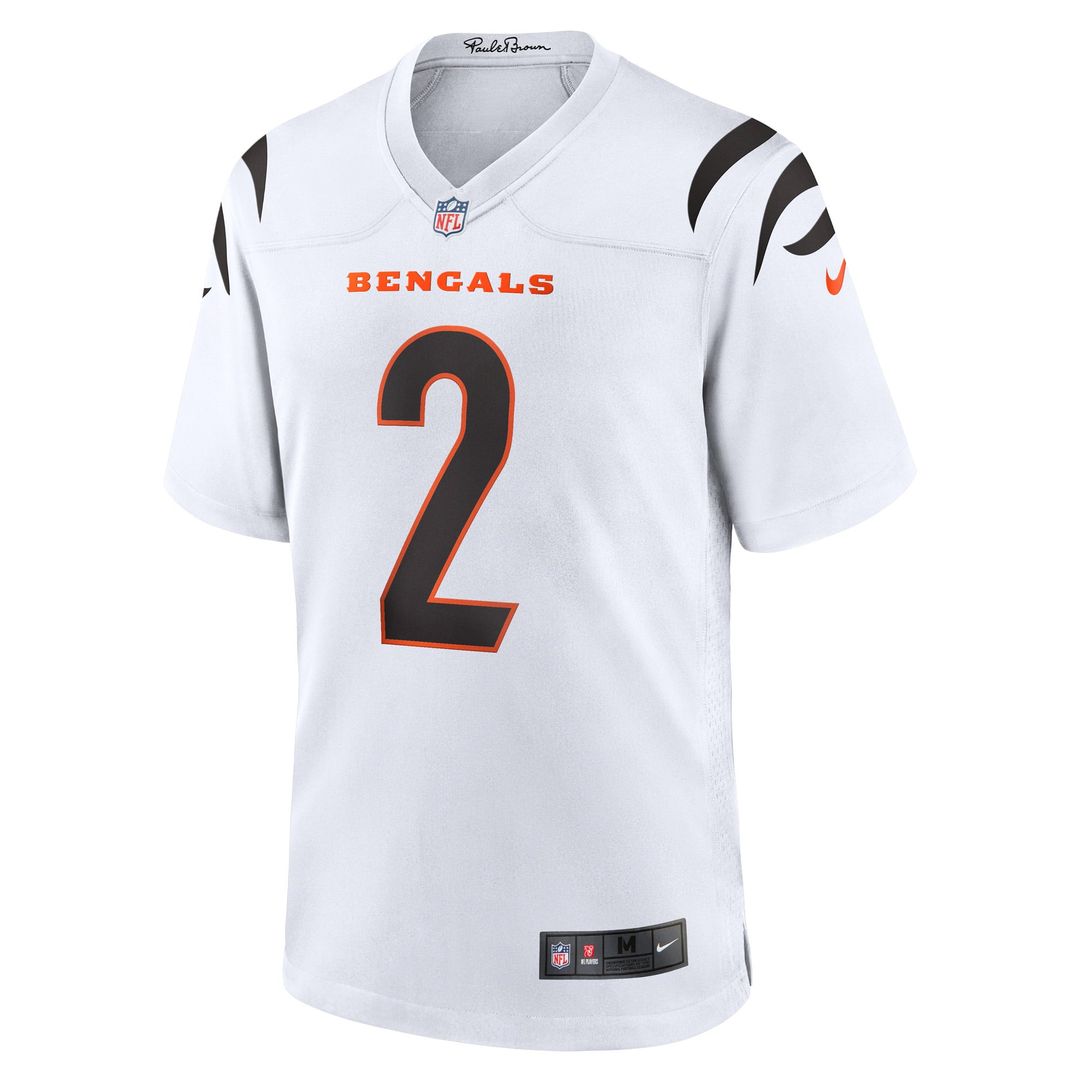 Cincinnati Bengals Evan McPherson Nike White Game Player Jersey - product image 2