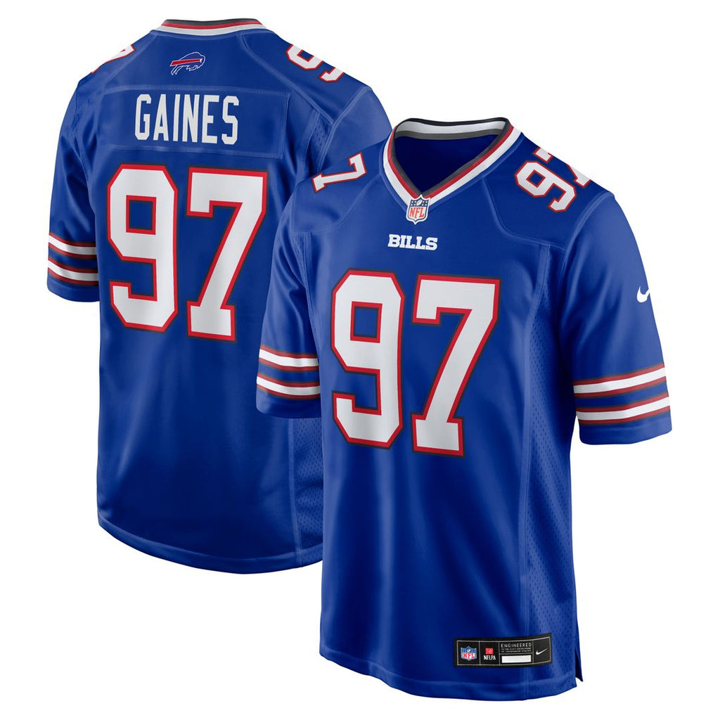 Buffalo Bills Greg Gaines Nike Royal Team Game Jersey - product image 1