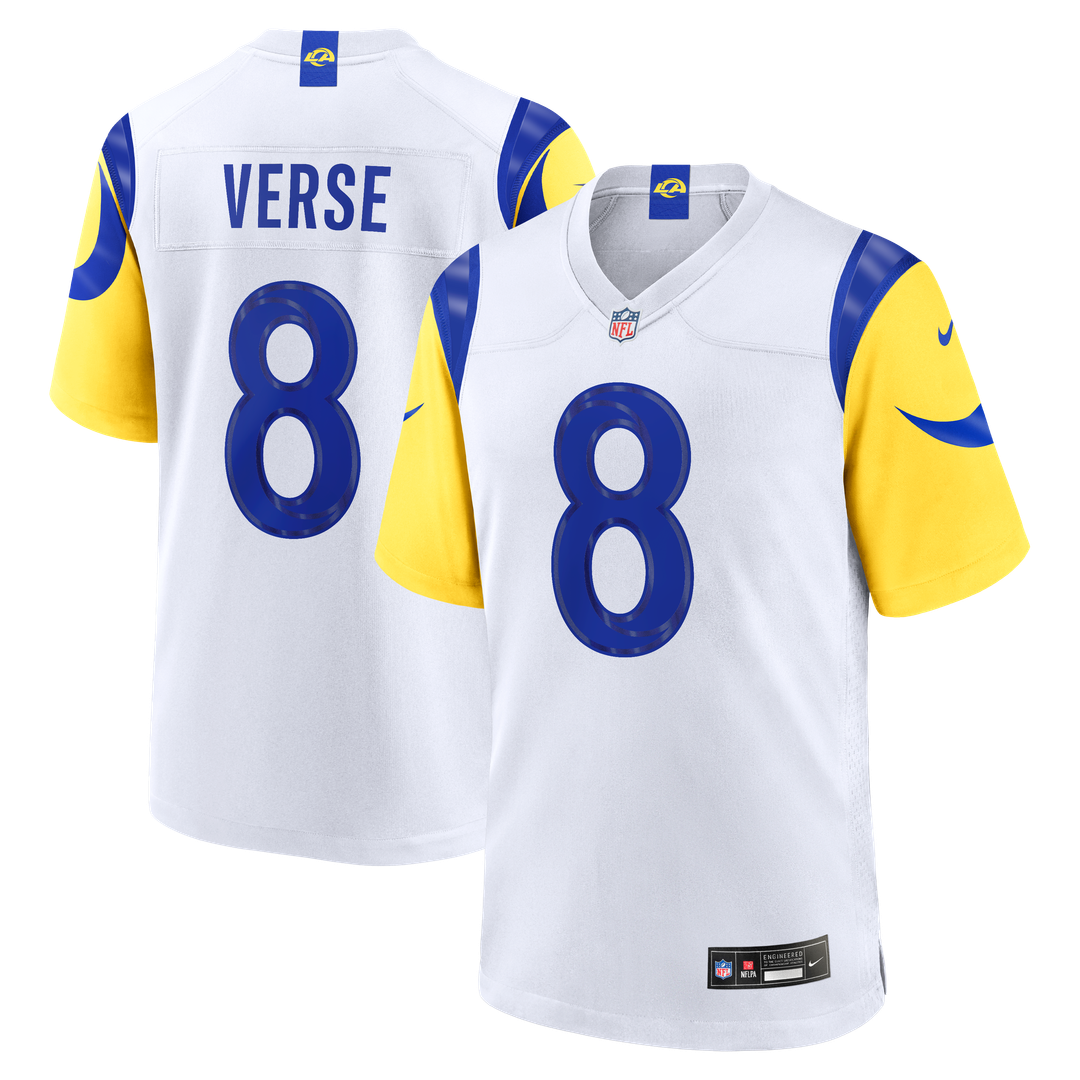 Los Angeles Rams Jared Verse Nike White White Game Player Jersey - product image 1