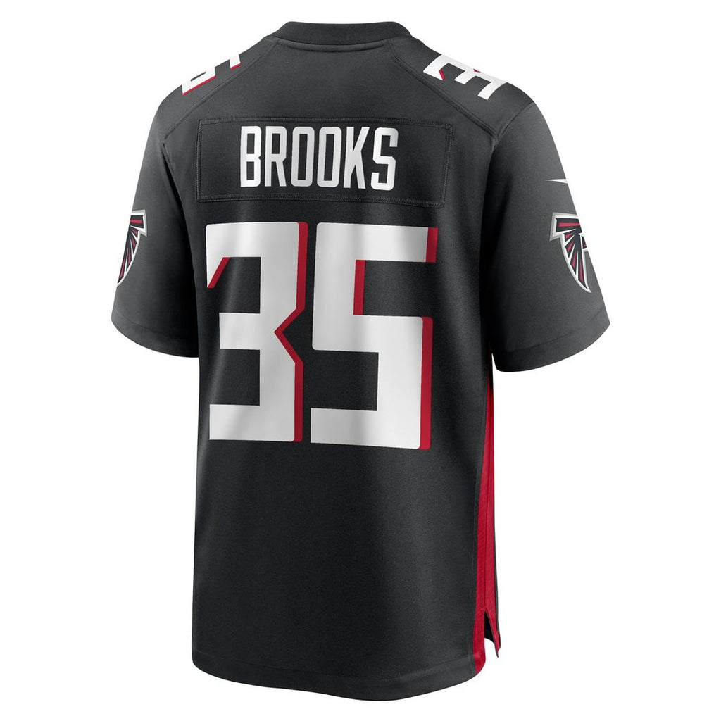 Atlanta Falcons Natrone Brooks Nike Black Team Game Jersey - product image 3
