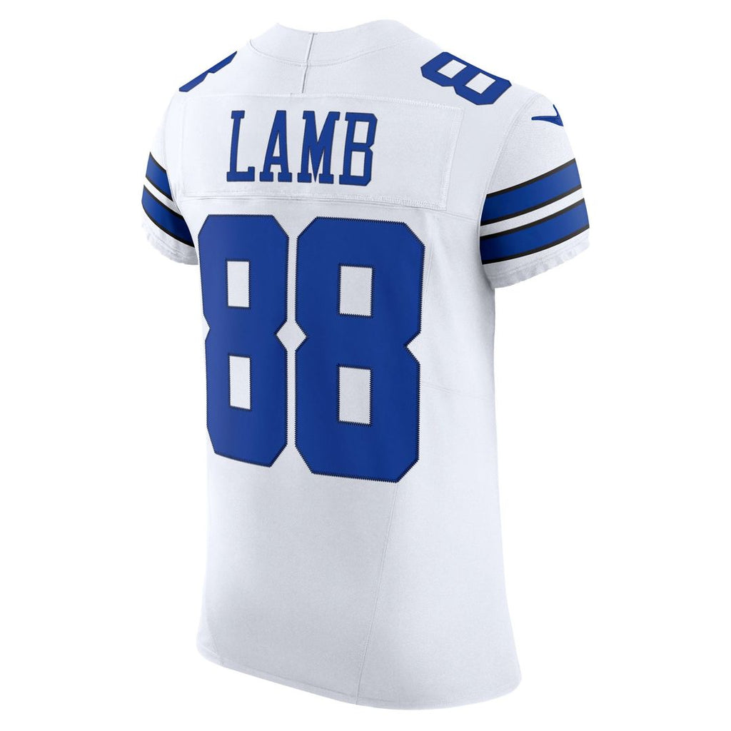 Dallas Cowboys CeeDee Lamb Nike White Vapor F.U.S.E. Elite Jersey - product image 3