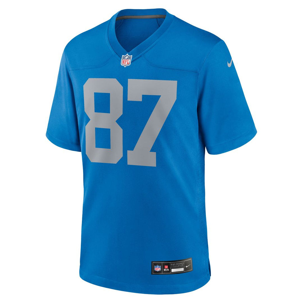 Detroit Lions Sam LaPorta Nike Blue Alternate Game Jersey - product image 2