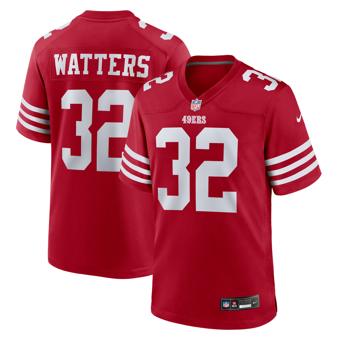 San Francisco 49ers Ricky Watters Nike Scarlet Retired Player Game Jersey - product image 1