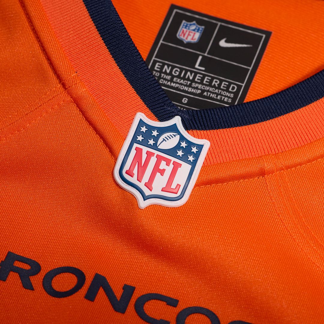 Denver Broncos Tyler Onyedim Nike Orange Game Jersey - product image 6