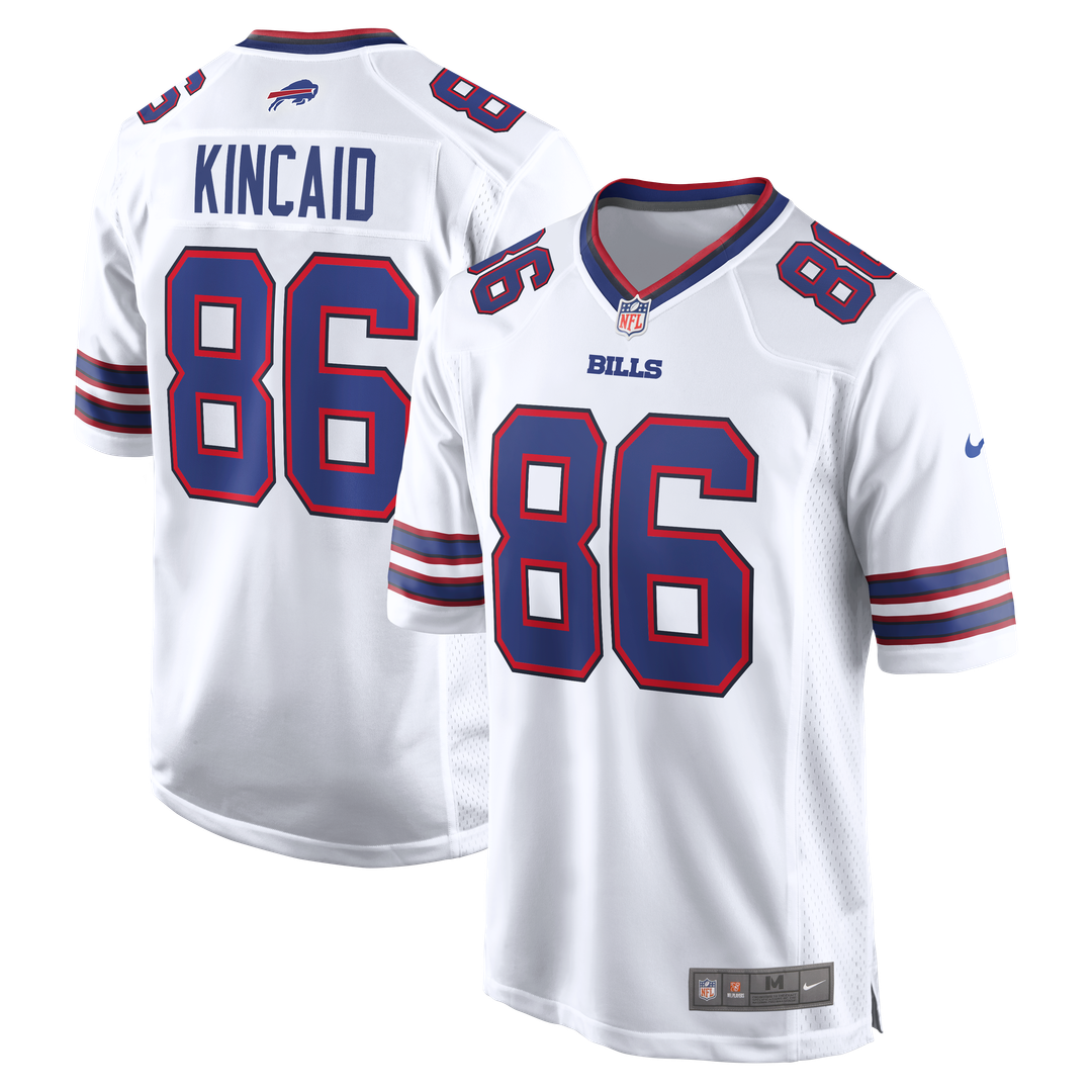Buffalo Bills Dalton Kincaid Nike White Game Jersey - product image 4