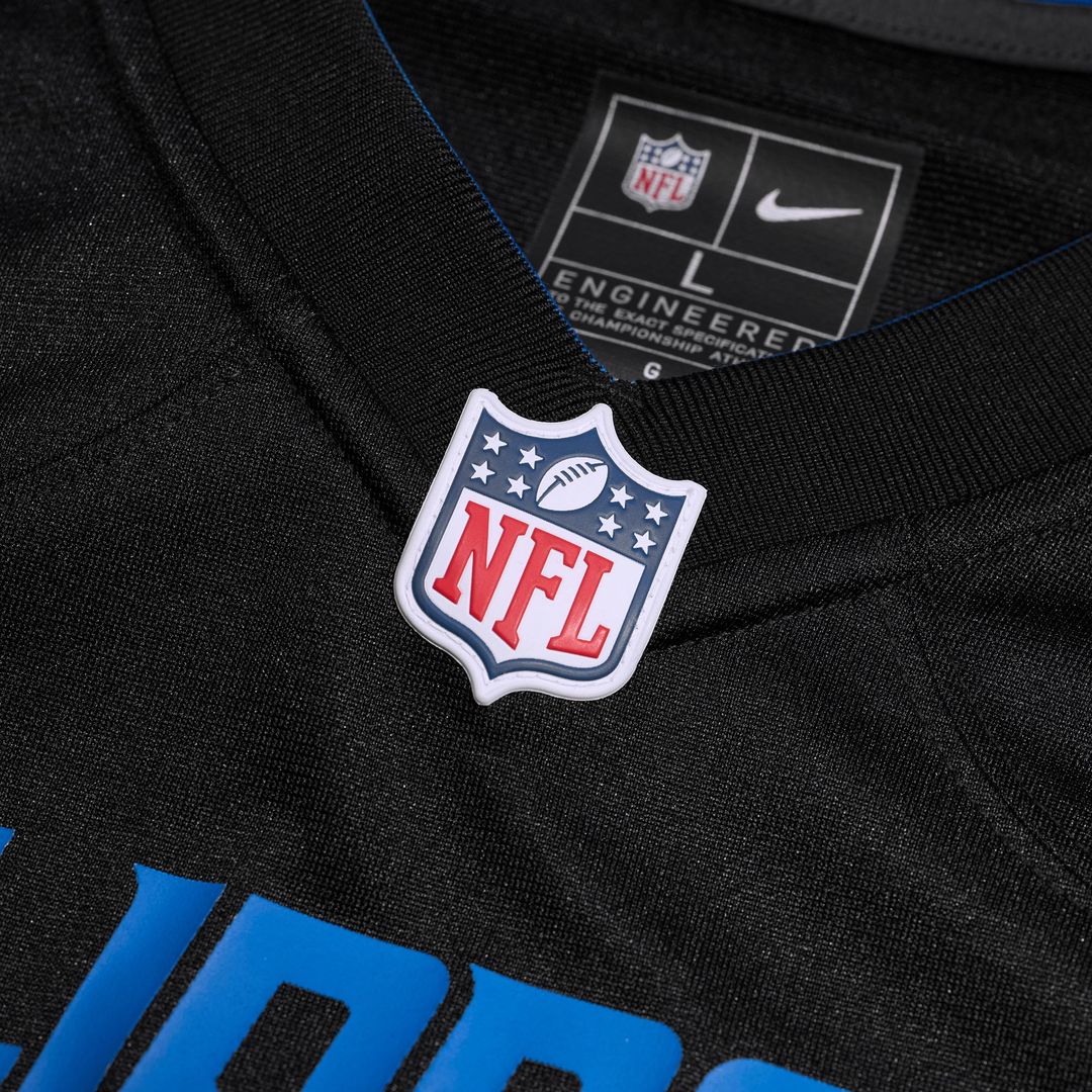 Detroit Lions Isaac TeSlaa Nike Black Alternate Game Player Jersey - product image 10