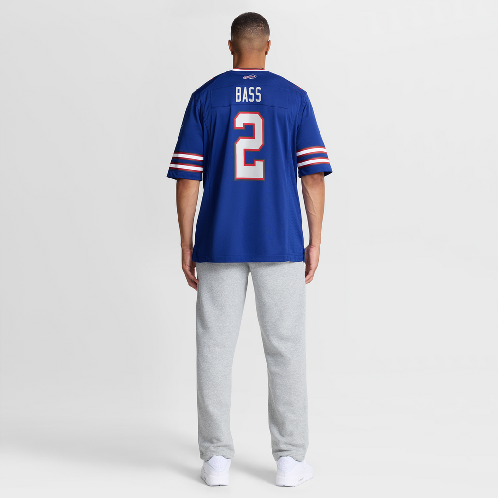 Buffalo Bills Tyler Bass Nike Royal Game Player Jersey - product image 8