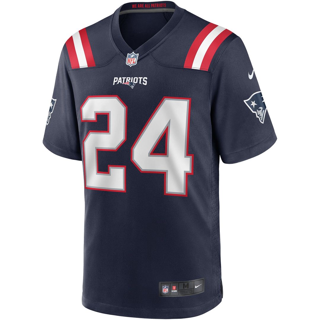New England Patriots Ty Law Nike Navy Game Retired Player Jersey - product image 2