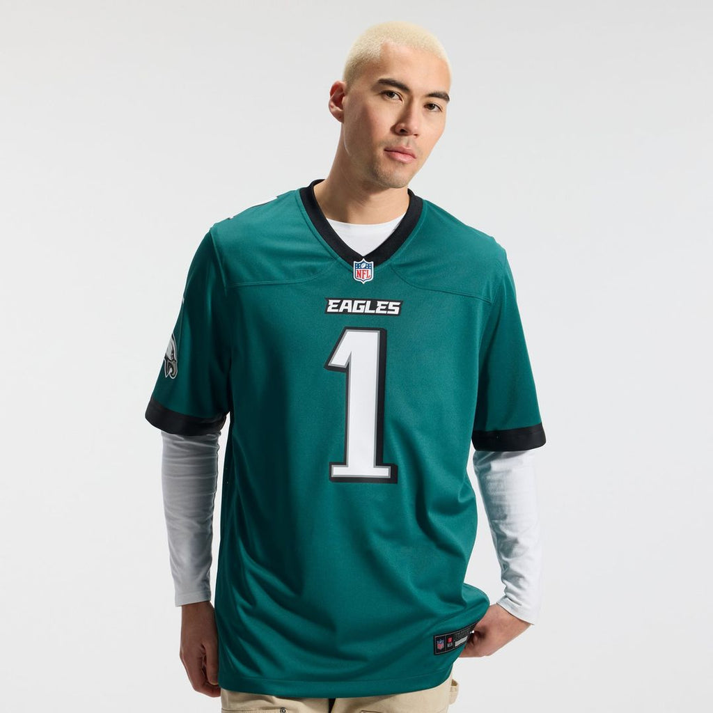 Philadelphia Eagles Jalen Hurts Nike Midnight Green Team Game Jersey - product image 3