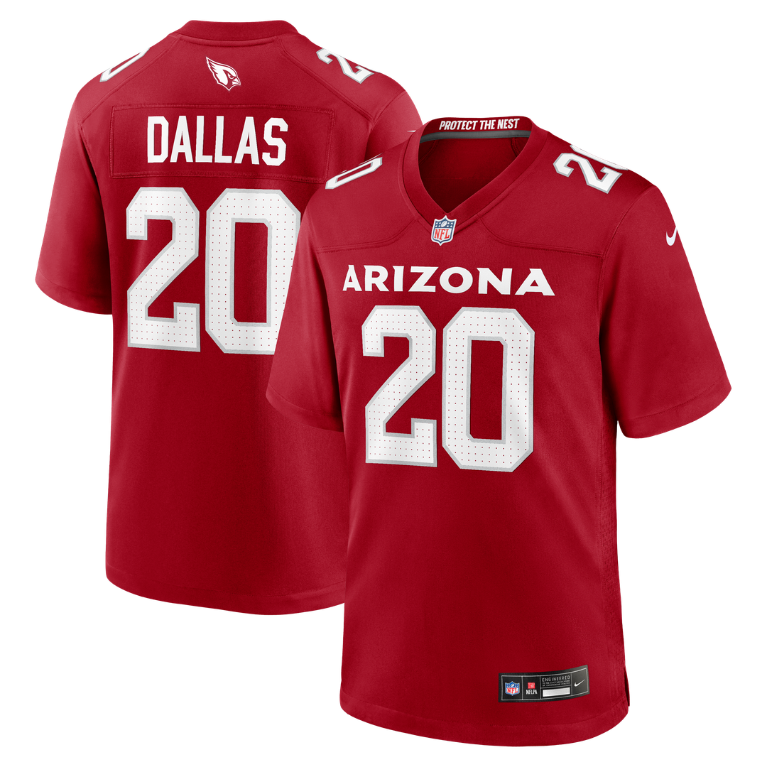 Arizona Cardinals DeeJay Dallas Nike Cardinal Team Game Jersey - product image 1
