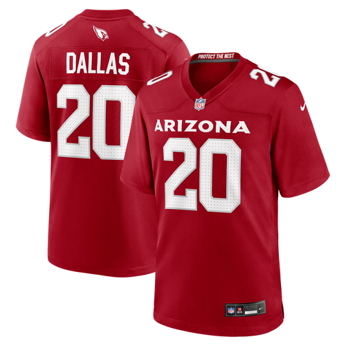 Arizona Cardinals DeeJay Dallas Nike Cardinal Team Game Jersey - product image 1