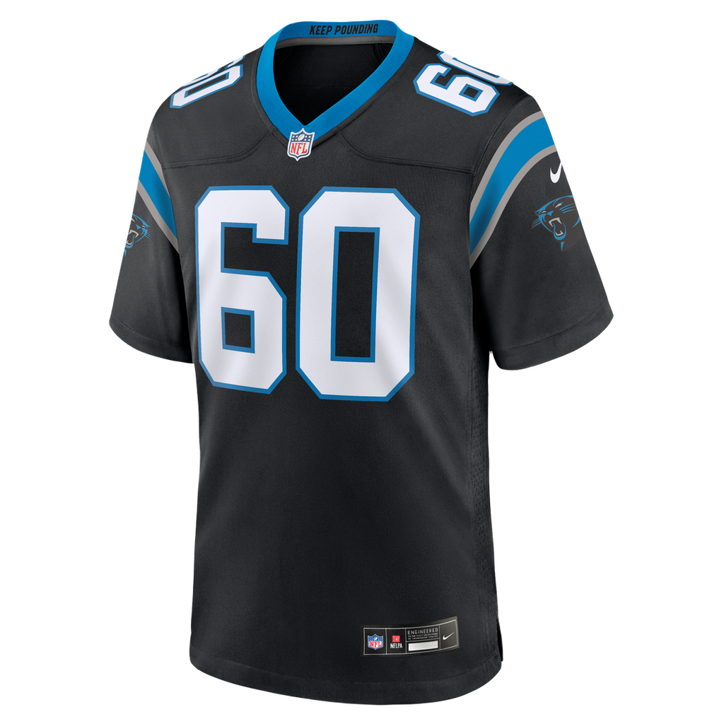 Carolina Panthers Nick Samac Nike Black Team Game Jersey - product image 2