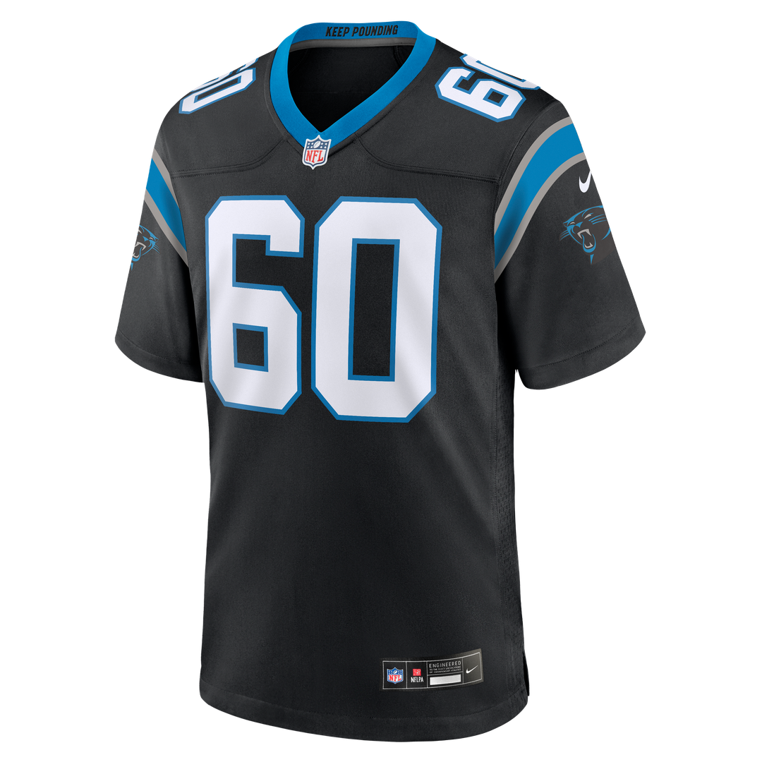 Carolina Panthers Nick Samac Nike Black Team Game Jersey - product image 2