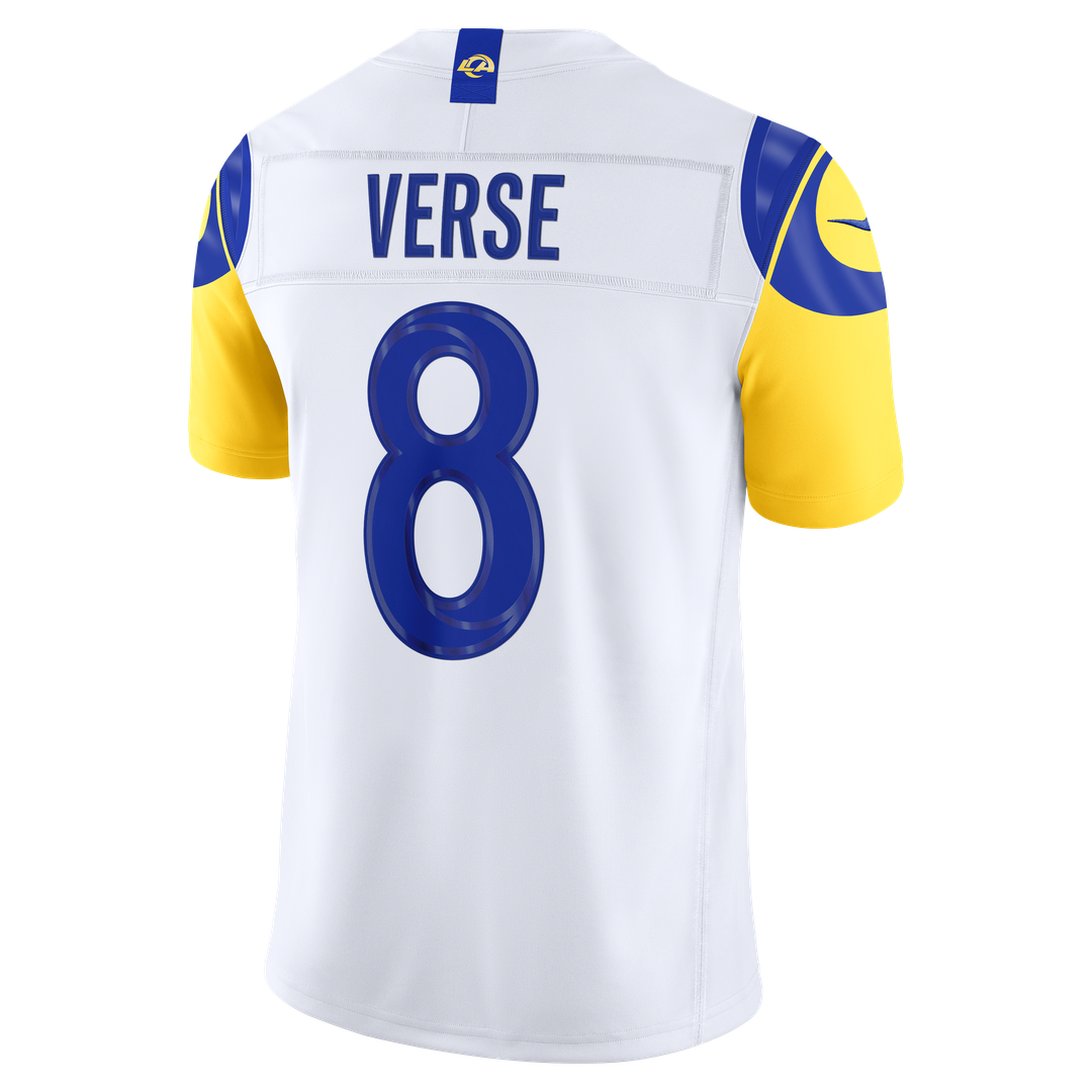 Los Angeles Rams Jared Verse Nike White Vapor F.U.S.E. Stitched Limited Jersey - product image 8