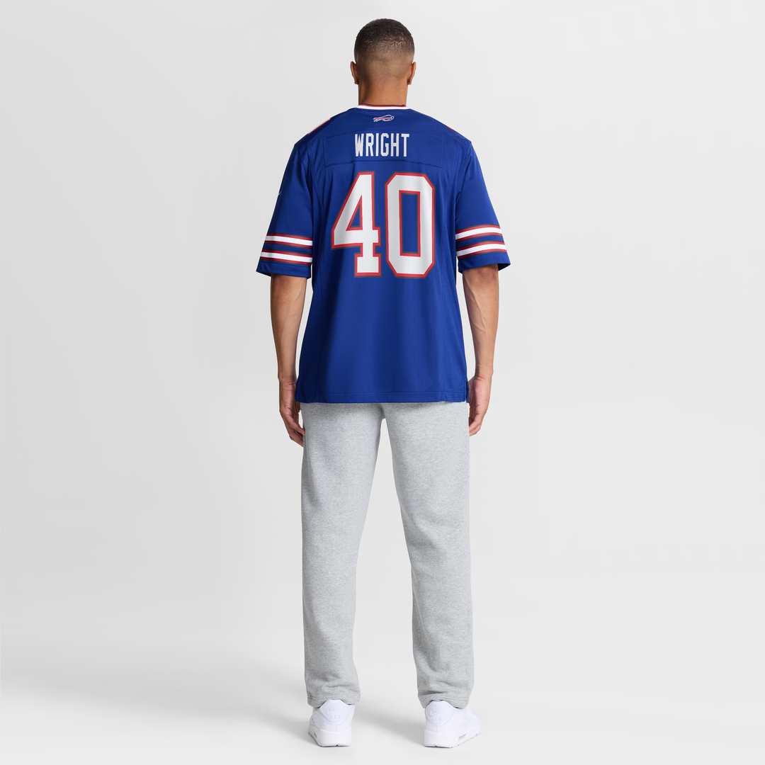 Buffalo Bills Matthew Wright Nike Royal Team Game Jersey - product image 5