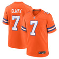 Denver Broncos John Elway Nike Orange Mile High Collection 1977 Throwback Retired Player Game Jersey - product image 1