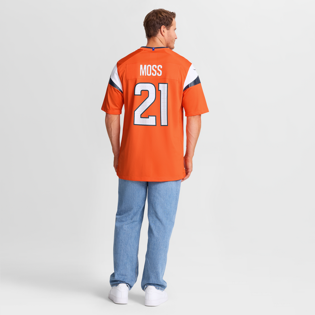 Denver Broncos Riley Moss Nike Orange Team Game Jersey - product image 8