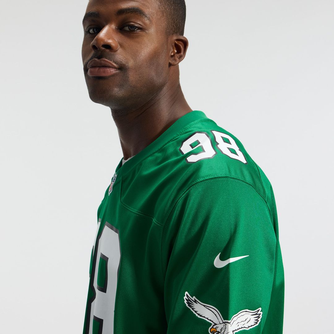 Philadelphia Eagles Jalen Carter Nike White Game Jersey - product image 17
