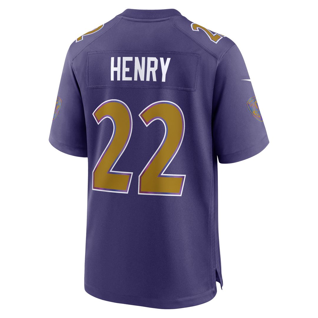 Baltimore Ravens Derrick Henry Nike Purple Alternate Game Jersey - product image 6