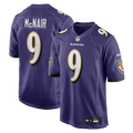 Baltimore Ravens Steve McNair Nike Purple Game Retired Player Jersey - product image 1