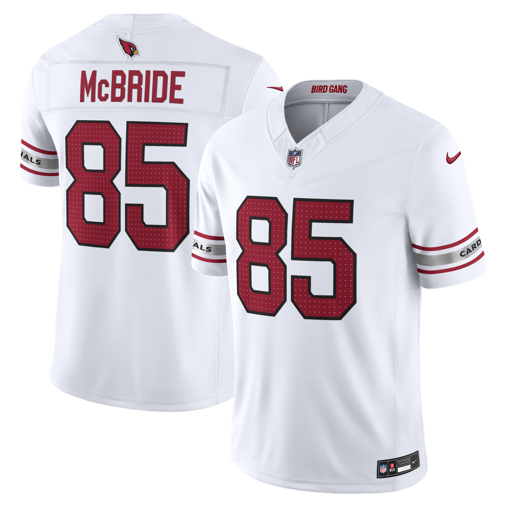 Arizona Cardinals Trey McBride Nike White Vapor F.U.S.E. Stitched Limited Jersey - product image 1