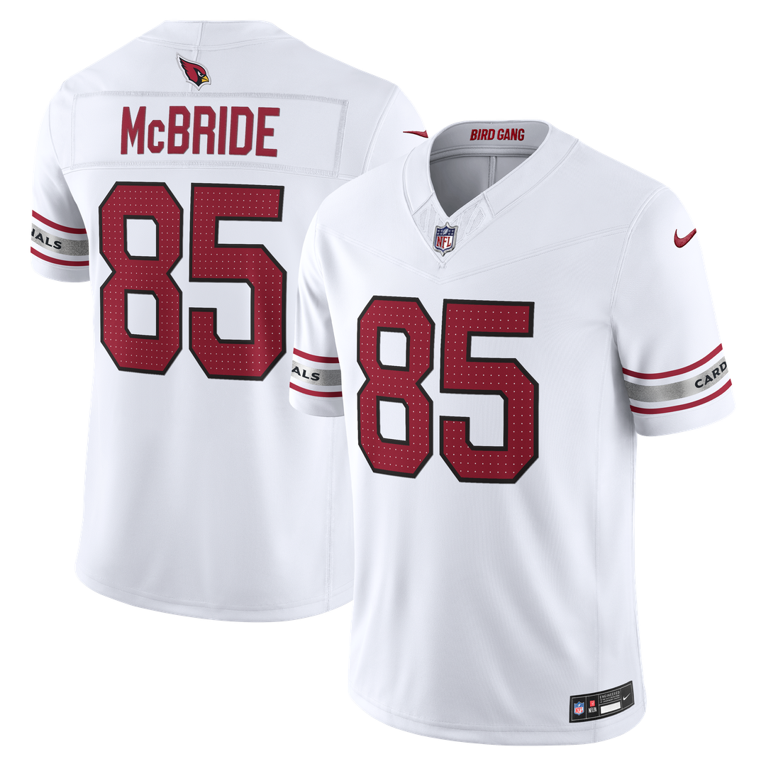 Arizona Cardinals Trey McBride Nike White Vapor F.U.S.E. Stitched Limited Jersey - product image 1