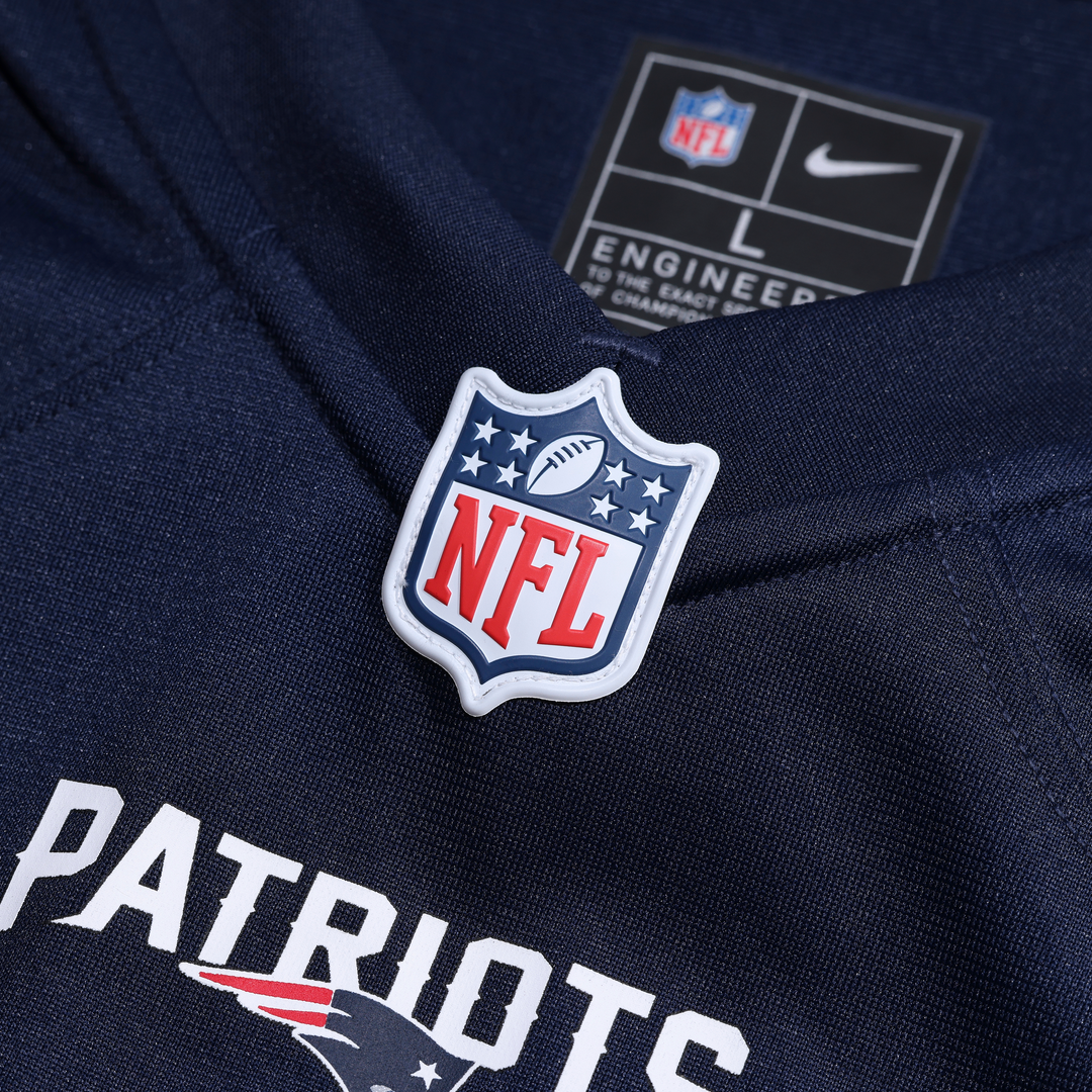 New England Patriots K.J. Britt Nike Navy Team Game Jersey - product image 6