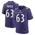Baltimore Ravens Danny Pinter Nike Purple Team Game Jersey - product image 1