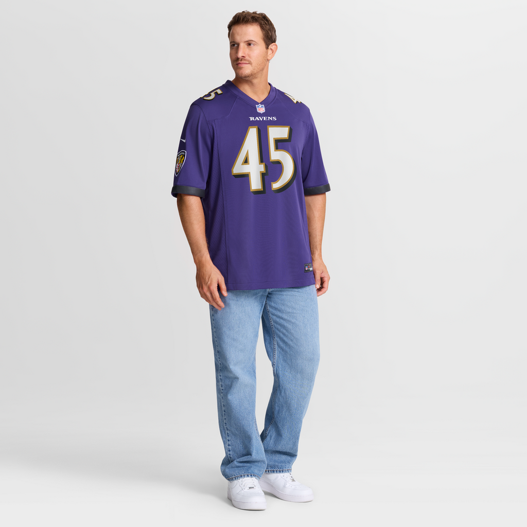 Baltimore Ravens Mike Green Nike Purple Team Game Jersey - product image 7
