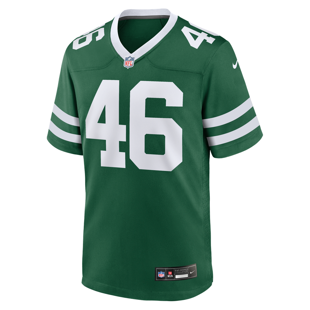 New York Jets Joseph Ossai Nike Legacy Green Team Game Jersey - product image 2