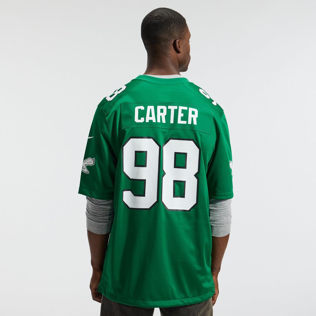 Philadelphia Eagles Jalen Carter Nike White Game Jersey - product image 10
